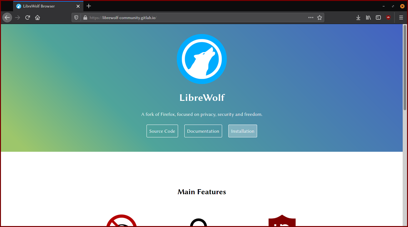 downloading LibreWolf Browser 115.0.2-2